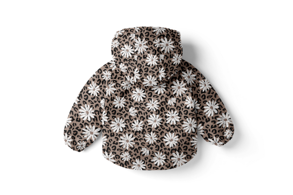 VB - EP " LEO FLOWER - braun "  SOFTSHELL